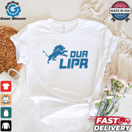 Detroit Lions Dua Lipa T Shirt