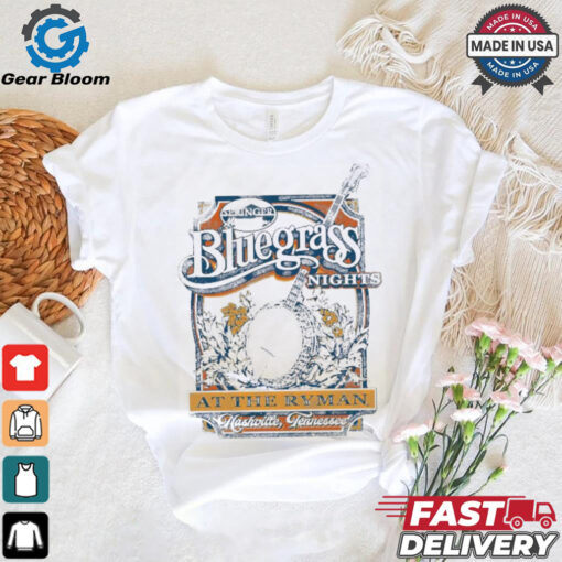 Bluegrass Nights At The Ryman Nashville Tennessee Springer Mountain Farms 2024 T shirts