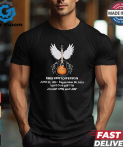 RIP Kris Kristofferson Memorial Tribute Shirt