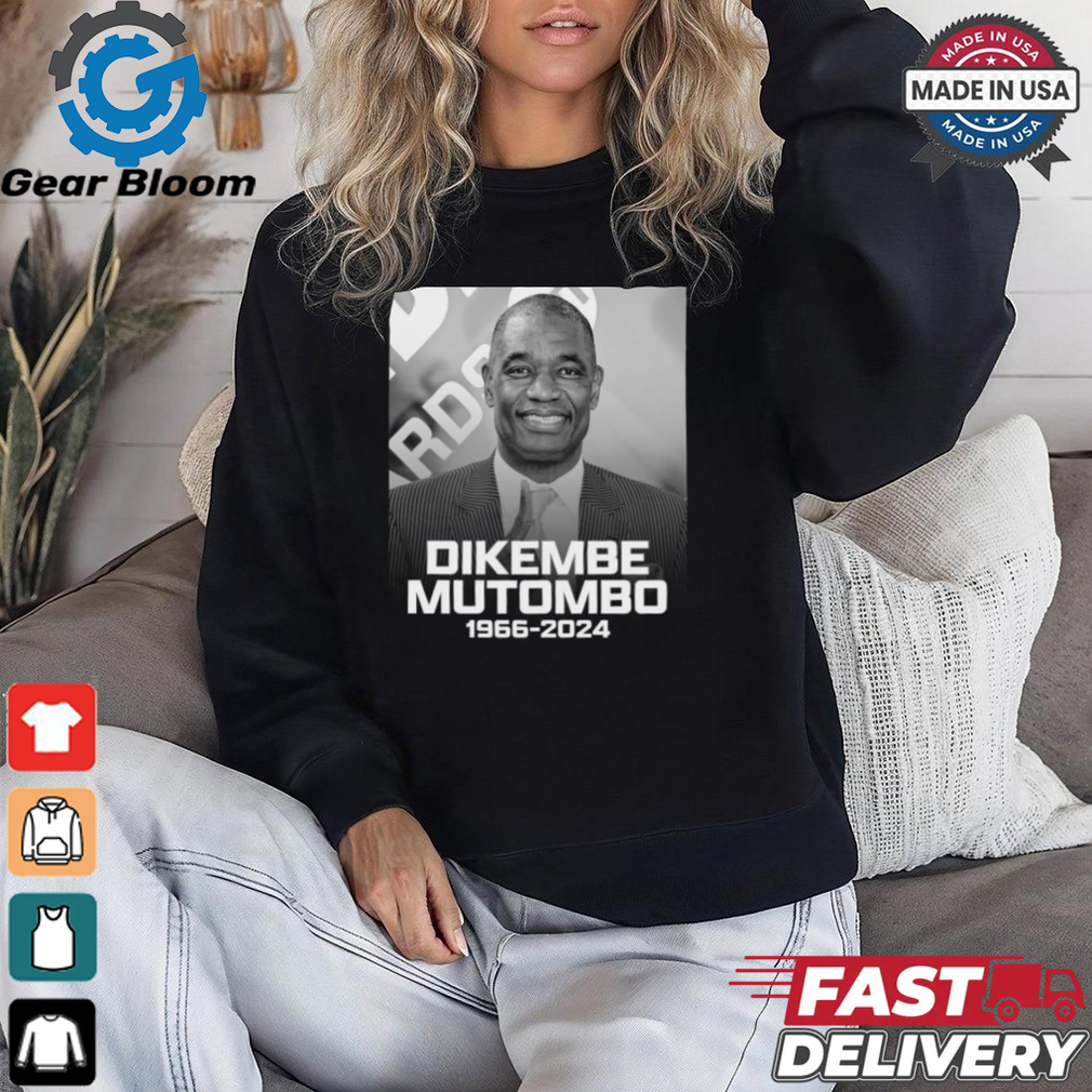 RIP Legend Denver Nuggets Dikembe Mutombo 1966 2024 t shirt RIP Legend Denver Nuggets Dikembe Mutombo 1966 2024 t shirt