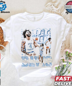 RJ Davis’ North Carolina Tar Heels Journey graphic shirt