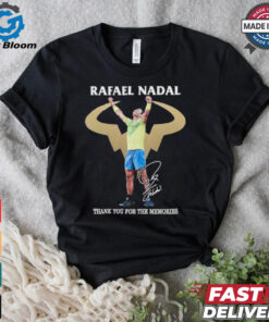 Rafael Nadal Grand Slam 22 Thank You For The Memories Signature shirt