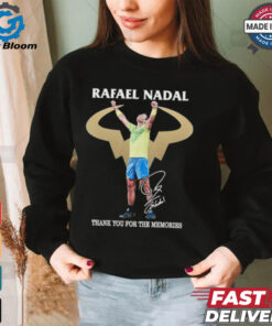 Rafael Nadal Grand Slam 22 Thank You For The Memories Signature shirt