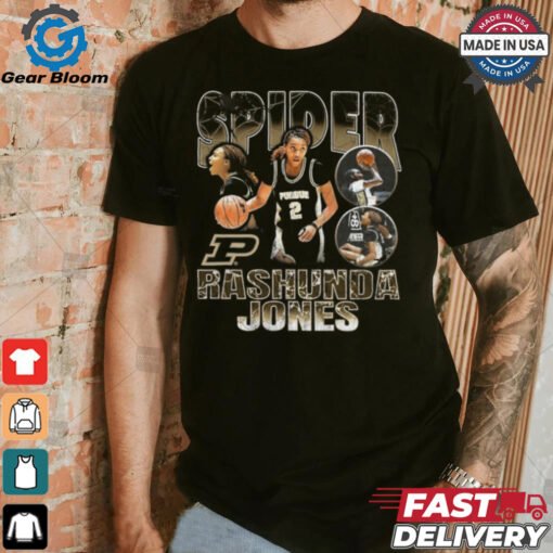 Rashunda Jones Purdue Boilermakers NCAA 90s Graphic t shirt