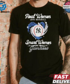 Real Women Love Baseball New York Yankees 2024 T Shirt