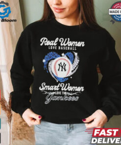 Real Women Love Baseball New York Yankees 2024 T Shirt