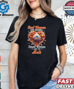 Real Women Love Baseball Smart Women Love The New York Mets X Vintage Diamonds Shirt