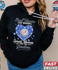 Real Women Love Baseball Smart Women Love The New York Yankees X Vintage Diamonds Shirt