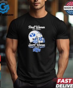 Real Women Love Football Smart Women Love The BYU Cougars X Snoopy Shirt