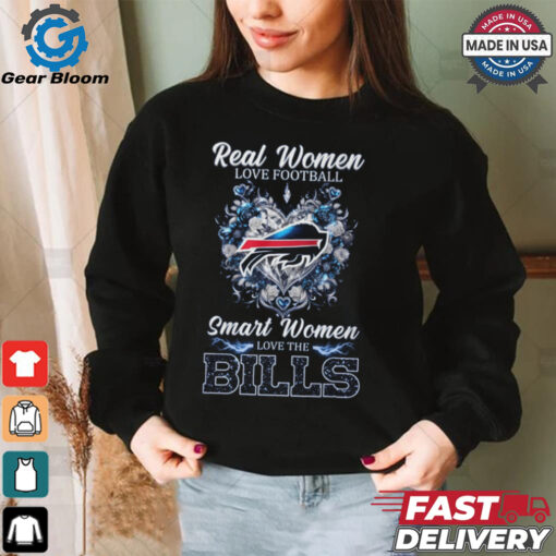 Real women love football smart women love the Bills shirt