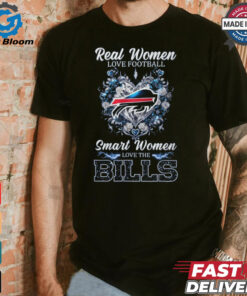 Real women love football smart women love the Bills shirt