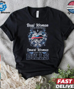 Real women love football smart women love the Bills shirt