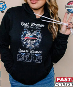 Real women love football smart women love the Bills shirt