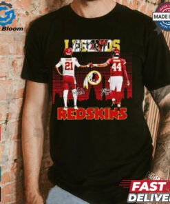 Redskins legends Taylor and Riggins signatures shirt