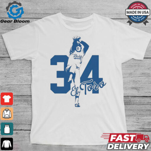 Retro El Toro Fernando Valenzuela T Shirt