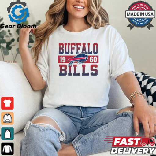 Retro Vintage Buffalo Bills Football New Era Shirt