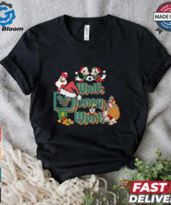Retro Walt Disney World Christmas T shirt