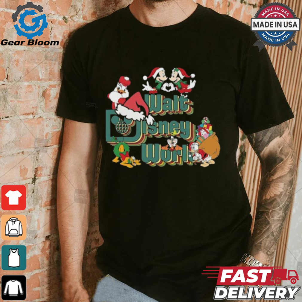 Retro Walt Disney World Christmas T shirt Retro Walt Disney World Christmas T shirt