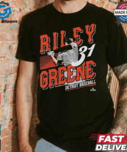Riley greene detroit player name shirt