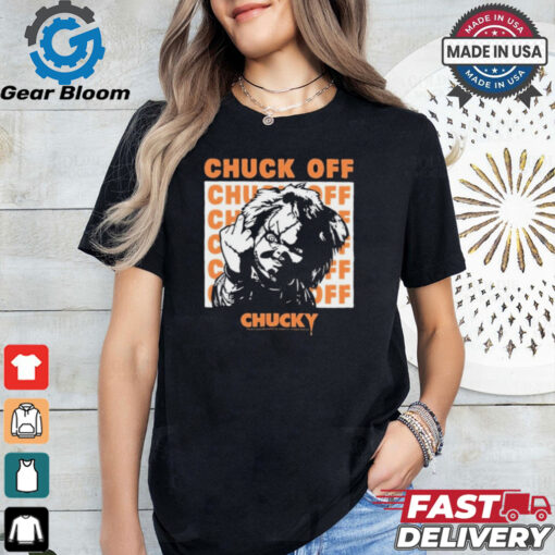 Riot Society Chucky Chuck Off Halloween 2024 Painting t shirt