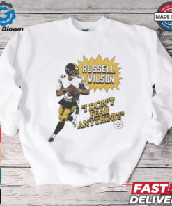 Russell Wilson I Don’t Fear Anything Pittsburgh Steelers T Shirts