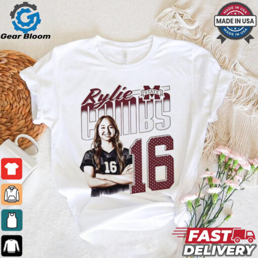 Rylie Combs Mississippi State Soccer cartoon shirt