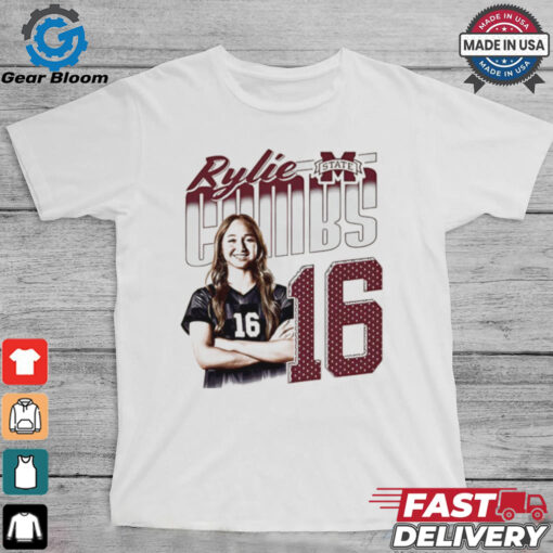 Rylie Combs Mississippi State Soccer cartoon shirt