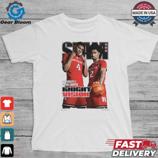 SLAM Cover Ace Bailey Dylan Harper Rutgers knight vision shirt