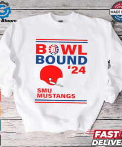 SMU Mustangs 2024 Bowl Bound Helmet Shirt