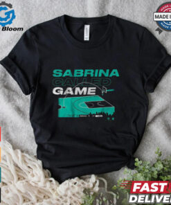 Sabrina Ionescu Called Game from the Logo Shirt