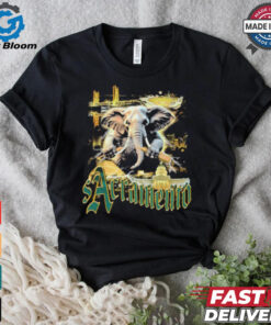 Sacramento Baseball Elephant Oakland Athletics MLB t shirt