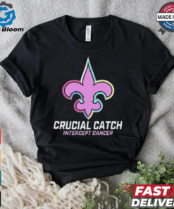 Saints Crucial Catch Intercept Cancer Shirt