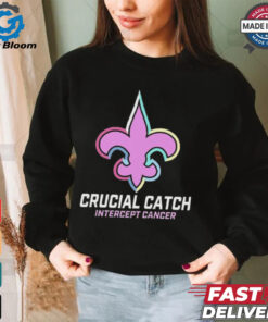 Saints Crucial Catch Intercept Cancer Shirt