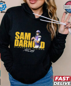 Sam Darnold No. 14 Minnesota Vikings signature shirt