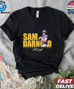 Sam Darnold No. 14 Minnesota Vikings signature shirt