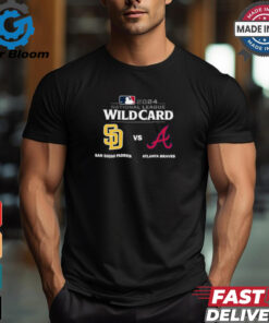 San Diego Padres Vs Atlanta Braves 2024 MLB National League Wild Card Shirt