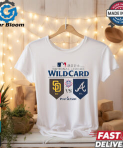 San Diego Padres Vs Atlanta Braves 2024 NL Wild Card Game T Shirt