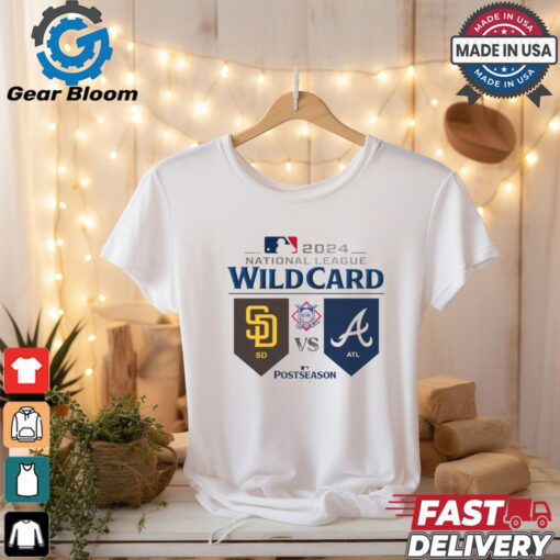 San Diego Padres Vs Atlanta Braves 2024 NL Wild Card Game T Shirt