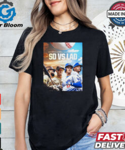 San Diego Padres vs Los Angeles Dodgers 2024 National League Division Series shirt