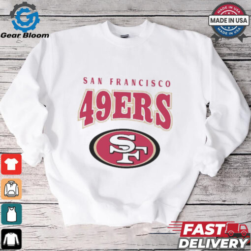 San Francisco 49ers Gameday Couture Women_s French Terry Pullover shirt