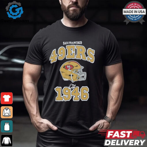 San Francisco 49ers x Aleali May Black T Shirt