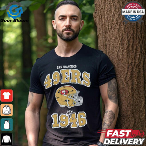 San Francisco 49ers x Aleali May Black T Shirt