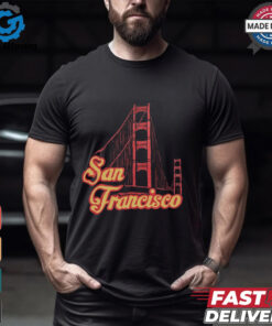 San Francisco 49ers x Aleali May Black T Shirts