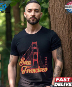 San Francisco 49ers x Aleali May Black T Shirts