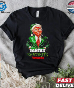 Santa Trump Santa’s Favorite President shirt
