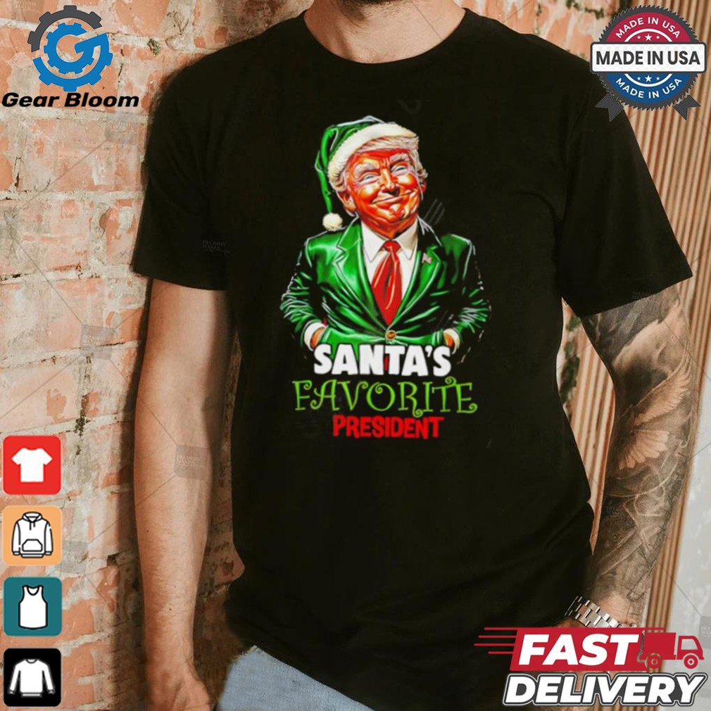 Santa Trump Santa’s Favorite President shirt Santa Trump Santa’s Favorite President shirt