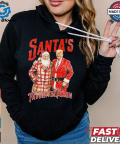 Santa’s favorite felon Trump Xmas shirt