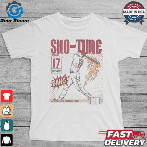 Shohei Ohtani Bang Sho Time Your Favorite Baseball Hero Planet Euphoria 1950 2024 T shirts