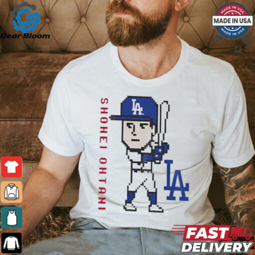 Shohei Ohtani Los Angeles Dodgers 8 bit shirt