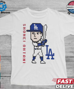 Shohei Ohtani Los Angeles Dodgers 8 bit shirt